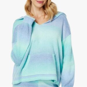 Lilly Pulitzer Wanetta Sweater in Surf Blue Space Dye